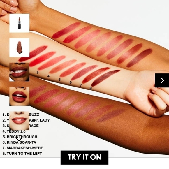 NIB MAC Marrekesh-Mere 925, Powder Kiss Lipstick - Picture 8 of 13